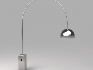 floor lamp Model 3D