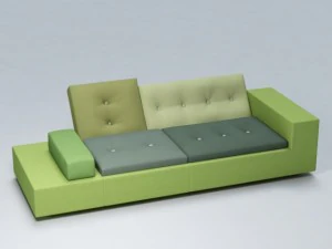 divano polder Modello 3D