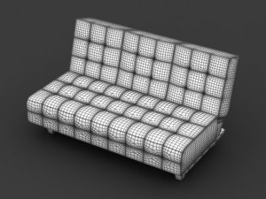 sofa 01 3D Model