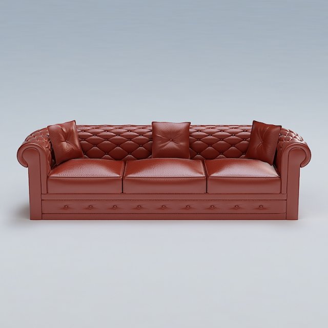 sofa 02 Modèle 3D .c4d .max .obj .3ds .fbx .stl .blend 