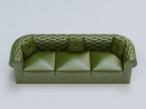 sofa 02 Modèle 3D