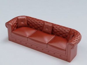 sofa 02 Modèle 3D