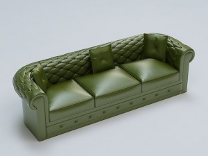 sofa 02 Modèle 3D
