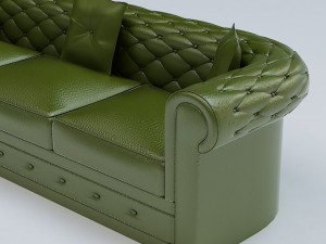 sofa 02 Modèle 3D