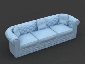 sofa 02 Model 3D