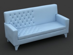sofa 03 3D Model