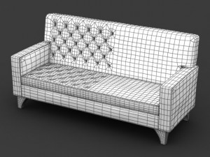 sofa 03 3D Model