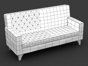 sofa 03 3D Model