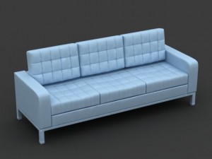 sofa 04 3D-Modell