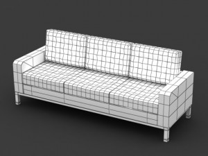 sofa 04 3D-Modell
