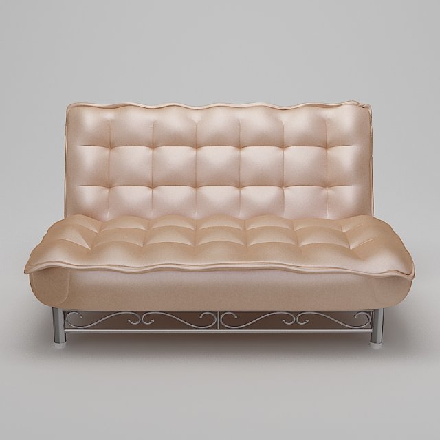 sofa silky fabric 3D 模型 .c4d .max .obj .3ds .fbx .stl .blend 