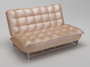 sofa silky fabric 3D 模型