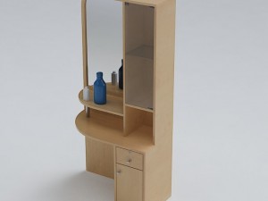 dressing table 01 3D 模型