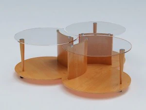 고음 테이블 3D 모델