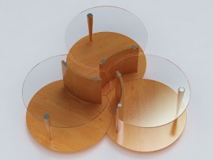 treble table 3Dモデル
