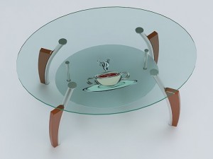 center table 01 3D 모델