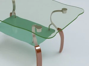 center table 02 3D Model