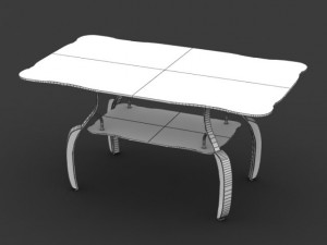 center table 02 3D Model
