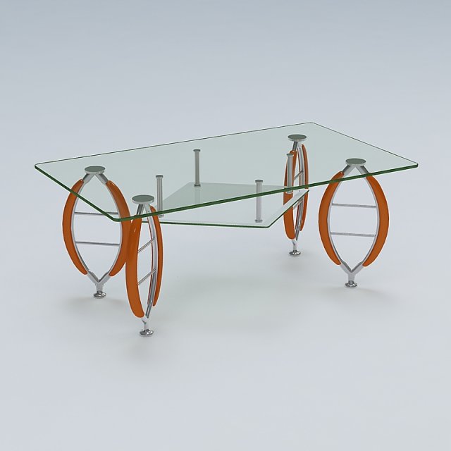 center table 05 3D Модель .c4d .max .obj .3ds .fbx .stl .blend 