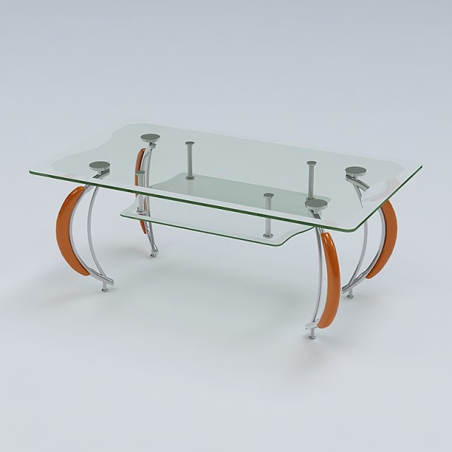 center table 06 3D Model .c4d .max .obj .3ds .fbx .stl .blend 