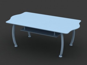 center table 07 Modelo 3D