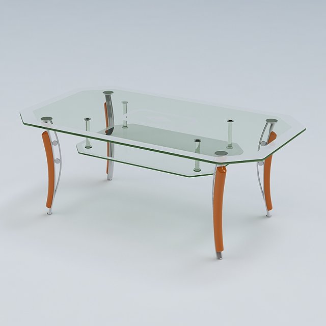 center table 08 Model 3D .c4d .max .obj .3ds .fbx .stl .blend 