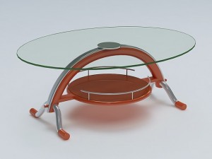 center table 10 Modello 3D