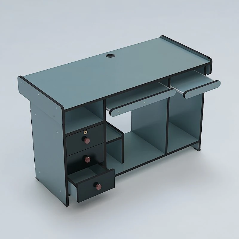 computer table 01 3D Model .c4d .max .obj .3ds .fbx .stl .blend