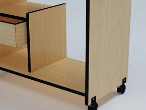 computer table 02 3D Model