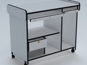 computer table 03 3D-Modell