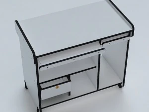 computer table 03 3D Model