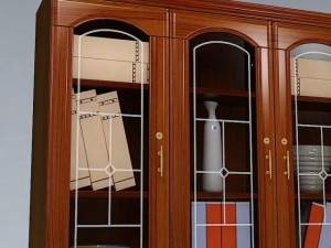 breakfront cabinet Modelo 3D