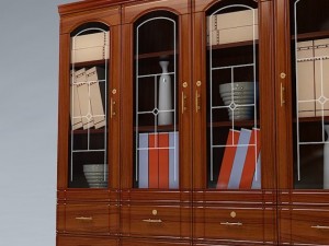 breakfront cabinet Modelo 3D