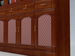 breakfront cabinet Modelo 3D