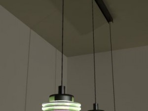 spot "disks" by leucos Modèle 3D