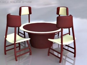 dining table 3D Model