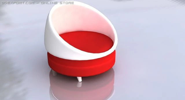 modern sofa 3D Model .c4d .max .obj .3ds .fbx .stl .blend