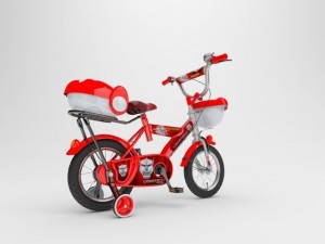 kids bicycle Modello 3D