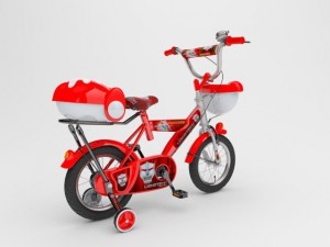 kids bicycle Modello 3D