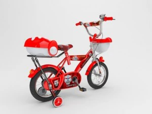 kids bicycle 3D Model
