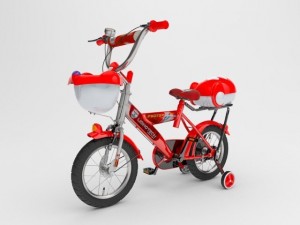 kids bicycle Modello 3D