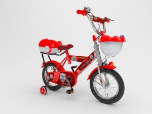 kids bicycle Modello 3D