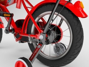 kids bicycle Modello 3D