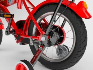kids bicycle 3D Model