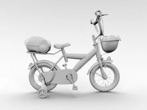 kids bicycle 3D Model