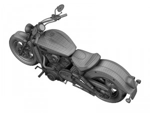indian scout 2015 Modello 3D