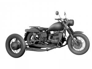 ural m70 2014 3D Model