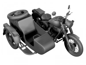 ural m70 2014 3D Model