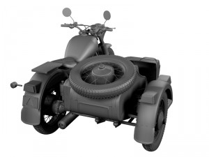 ural m70 2014 3D Model