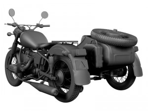 ural m70 2014 3D Model